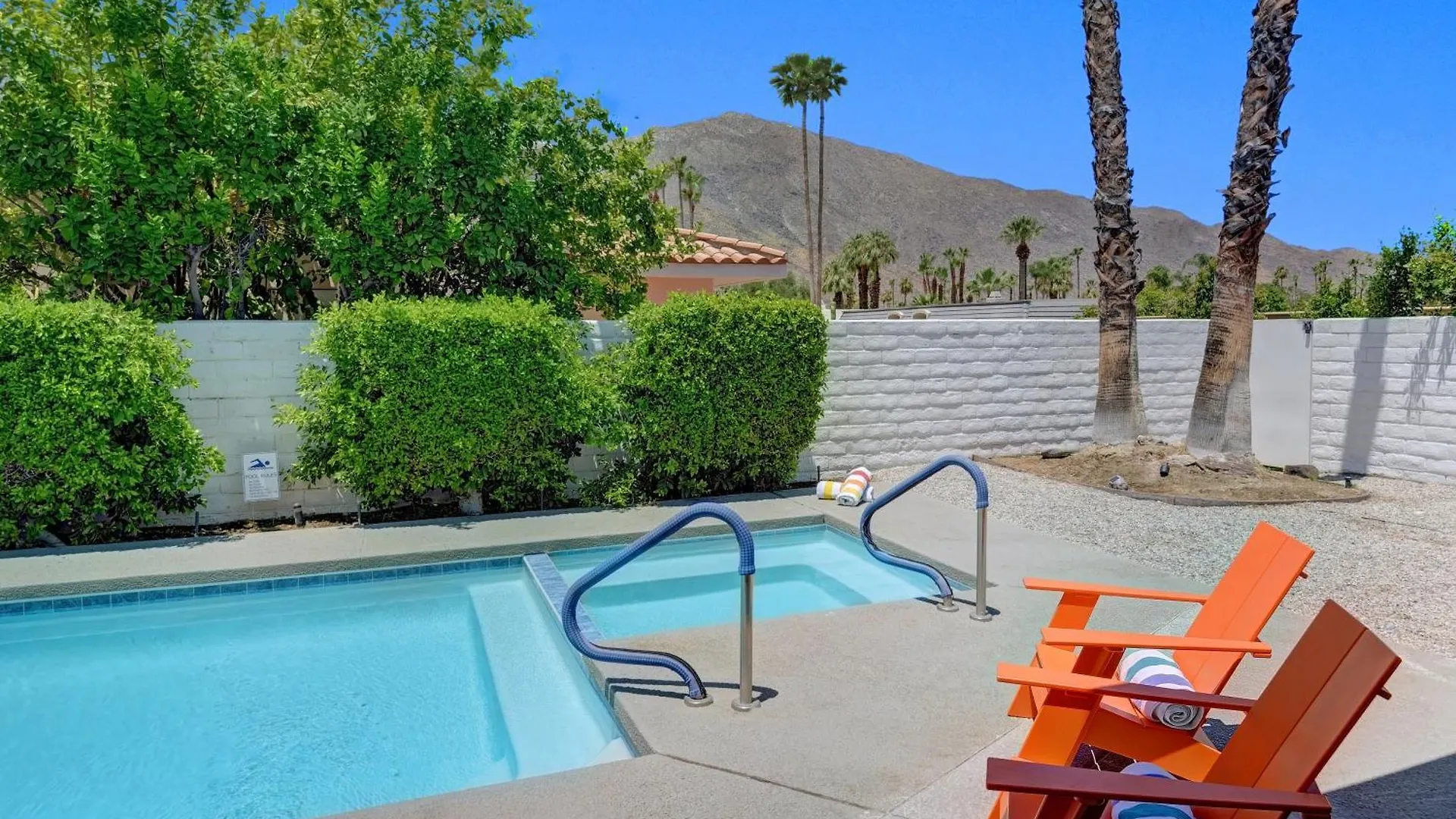Twin Palms Tranquility By Oranj Palm Villa Palm Springs